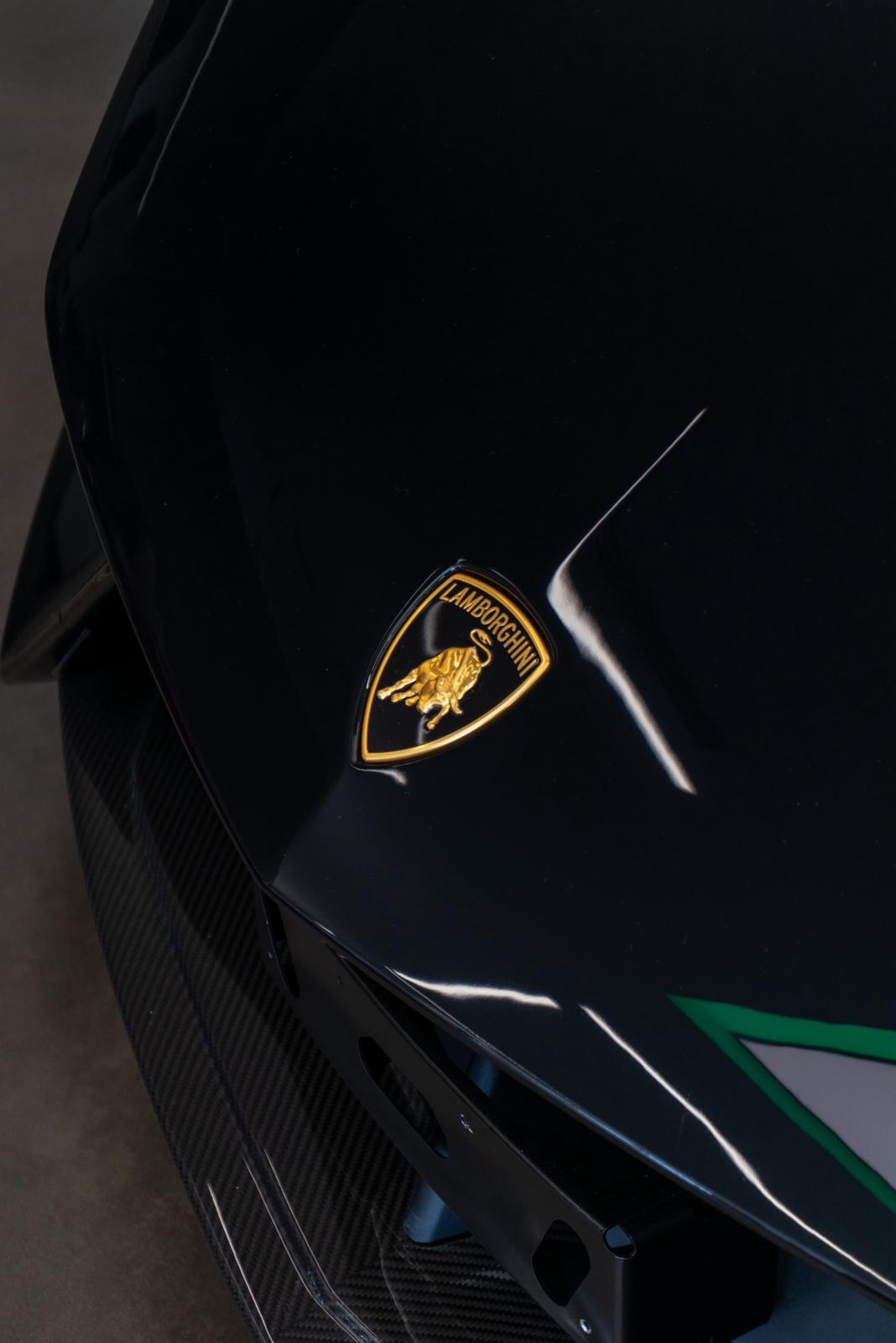 Lamborghini interior detail
