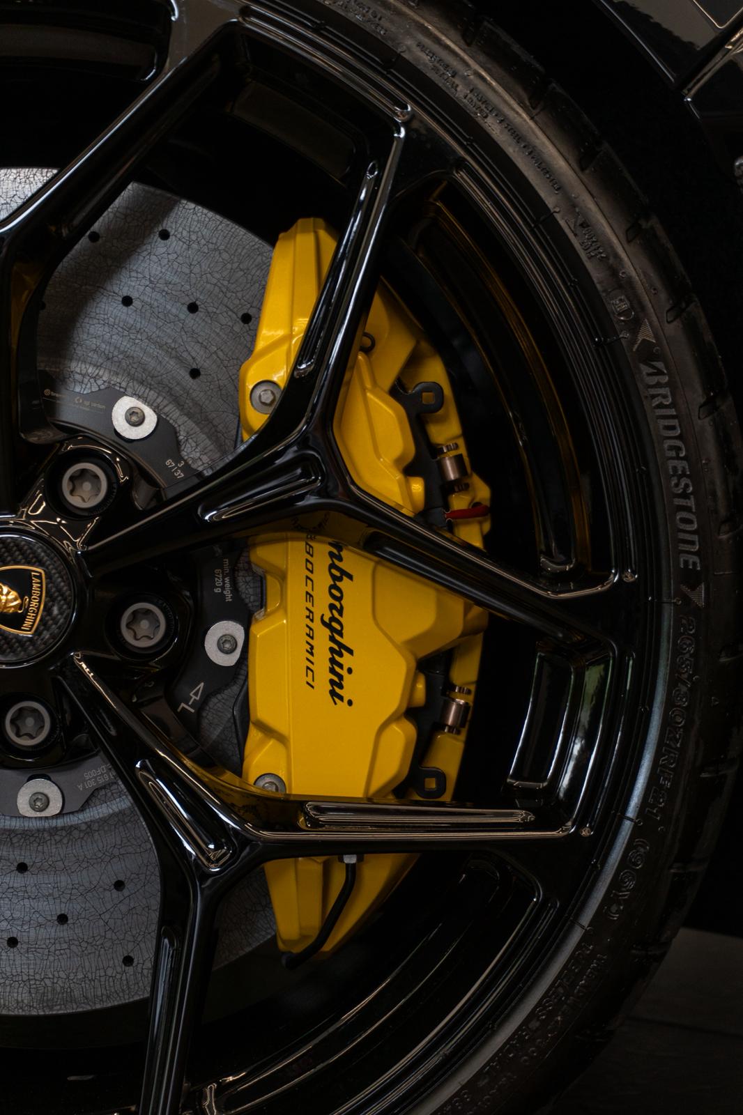 Lamborghini interior detail