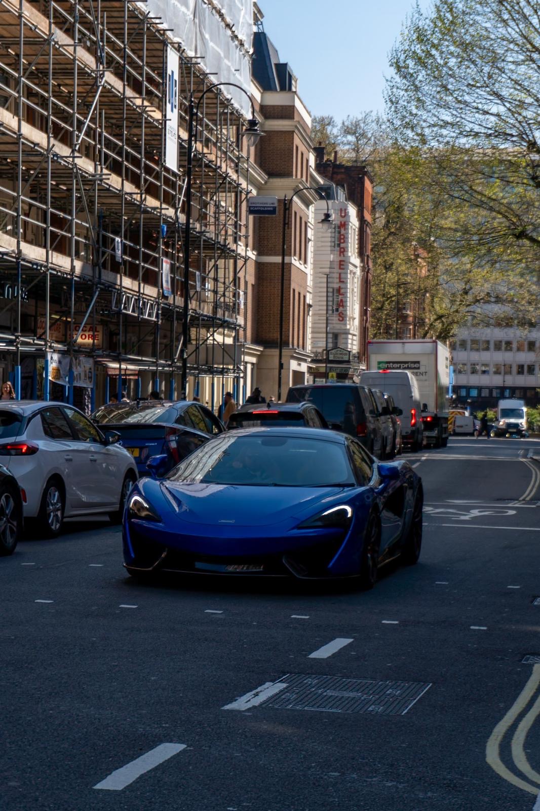 McLaren 570S on the street